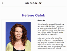 Tablet Screenshot of helenegalek.com